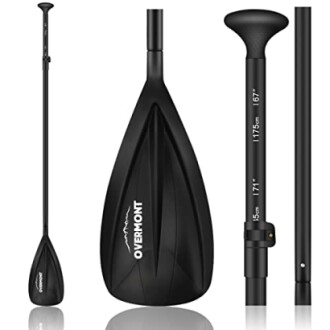 OVERMONT Aluminum Alloy SUP Paddle