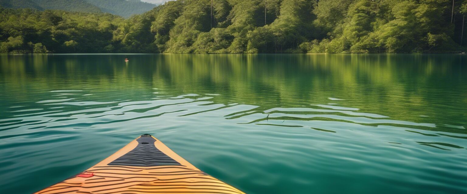 Eco-Friendly Paddle Boarding