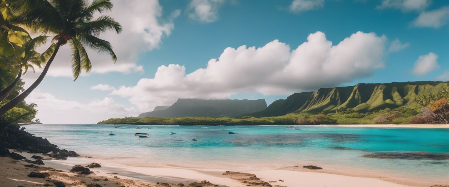 Paddle boarding in Hawaii