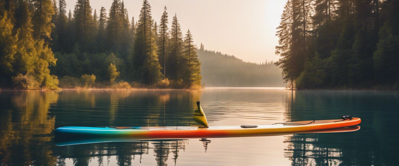 Paddle Board in nature